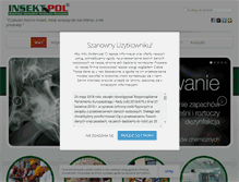 Tablet Screenshot of insektpol.pl